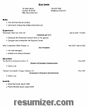 free resume templates 16