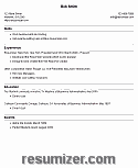 free resume templates 4