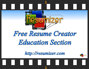 resume education