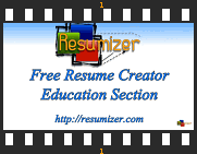 resume education video