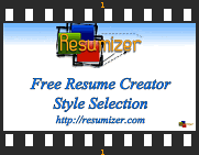 resume style video